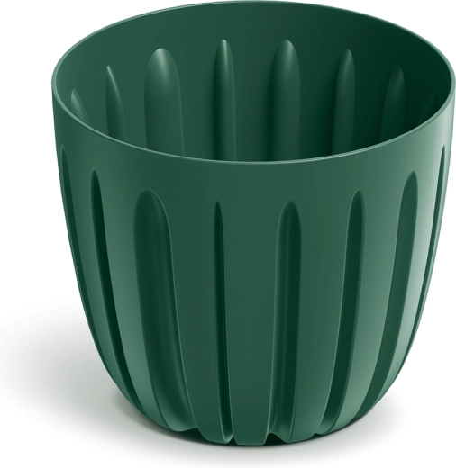 Wario Flower Pot 13.8 cm dark green plastic