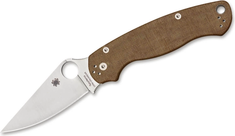 Spyderco Para Military 2 žepni nož z rjavo micarto 8,8 cm
