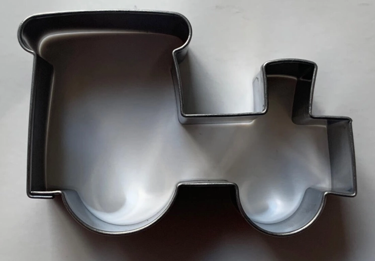 Rezilnik za piškote – vlak iz nerjavečega jekla