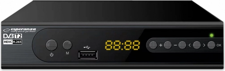 Sprejemnik DVB‑T2 s H.265/HEVC in snemanjem