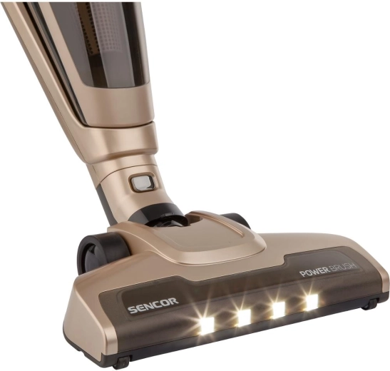 LED-sesalna glava z motorizirano krtačo