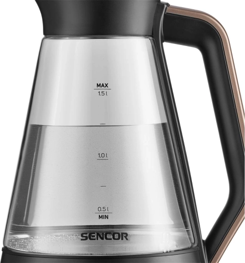 Glass design with a capacity of 1.5 l