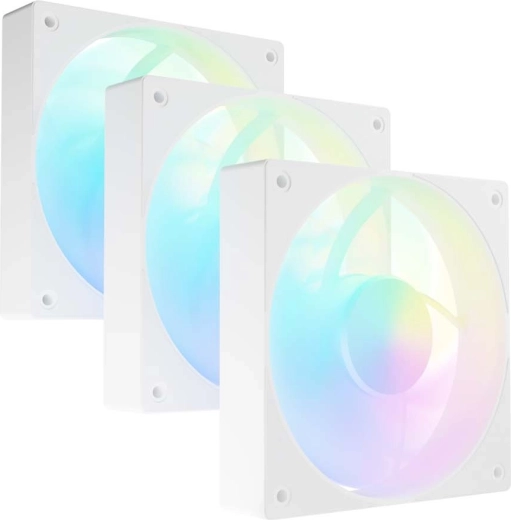 Fury Sai S12 ARGB PWM bela komplet 3 ventilatorjev