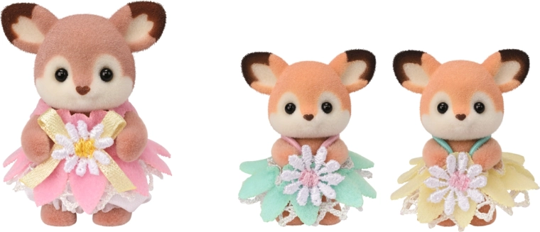 Mehke figurice s podrobnimi oblačili