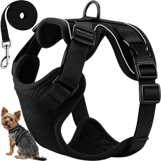 Purlov guard no-pull harness for dog and cat with leash, size S - 1 piece