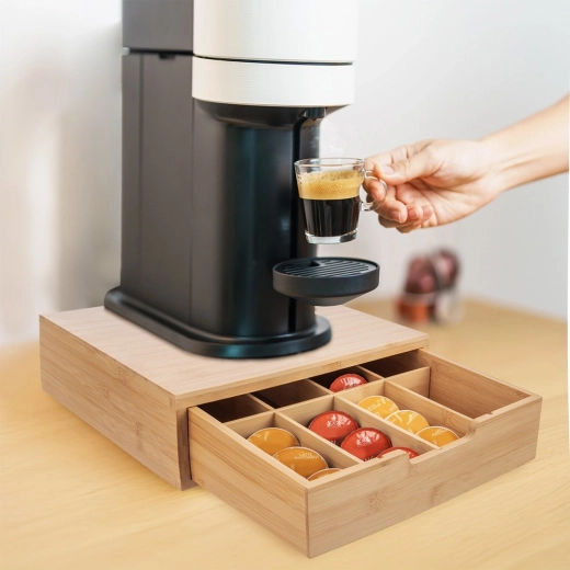 Stabilen podstavek za kavni aparat