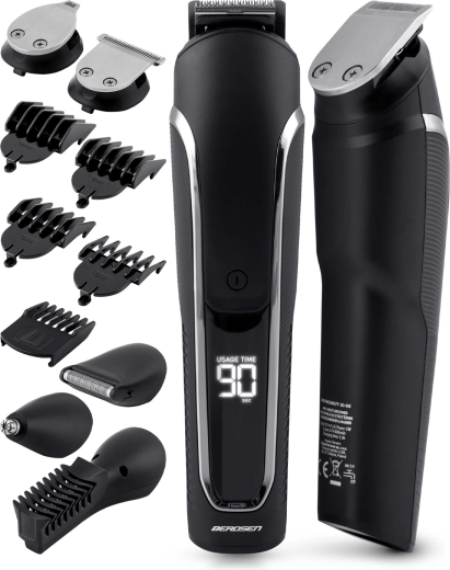 Univerzalni komplet 6v1 za lase, brado in telo