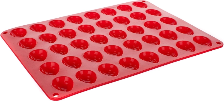 Silikonski model za orehe Culinaria Red 40 kosov