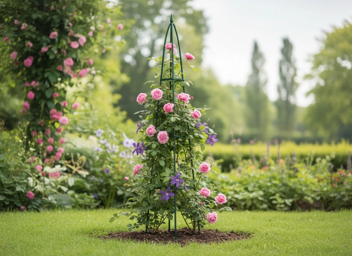 Trdna jeklena konstrukcija s prašnim lakom