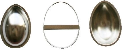 Modelčki za medenjakove velikonočne jajčke 3D 100 mm – komplet