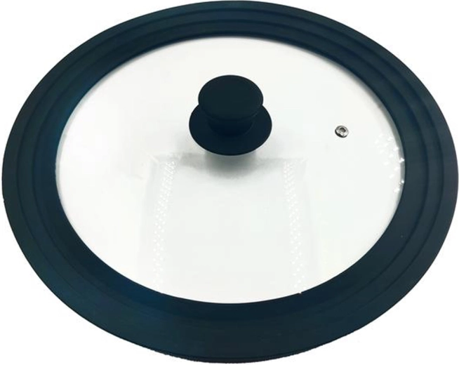 Univerzalni pokrov iz kaljenega stekla z ventilom 28–32 cm