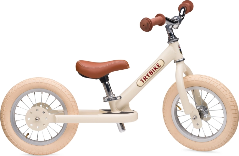 Trybike otroški poganjalec za ravnotežje – prvo kolo, kremno