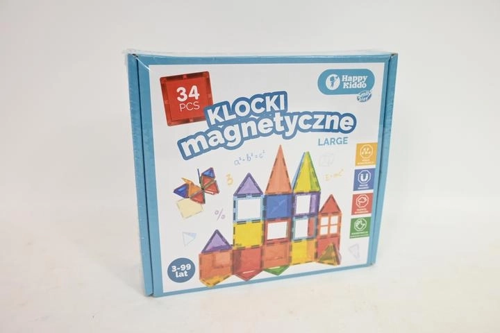 Magnetne konstrukcijske kocke SmilyPlay 34 kosov