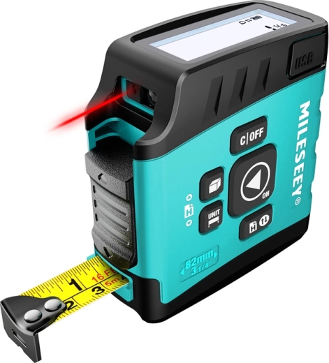 Dve orodji v enem: laser + merilni trak