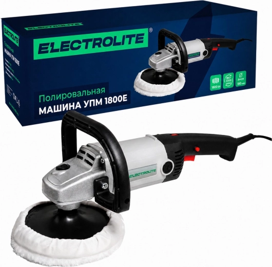 Univerzalna električna polirnica za avto 1800 W, 180 mm, regulacija vrtljajev 600–3000 vrt./min