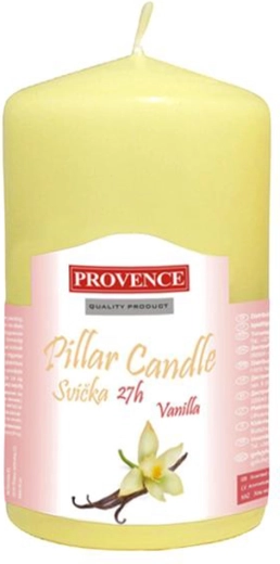 Parafinska dišeča sveča valj vanilija 6 × 11,1 cm