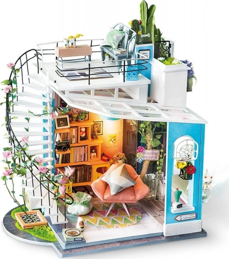 RoboTime miniatura podstrešne hišice