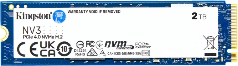 Kingston NV3 2TB PCIe 4.0 NVMe SSD