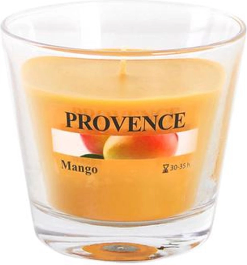 Dišeča sveča v steklu PROVENCE mango 35 ur