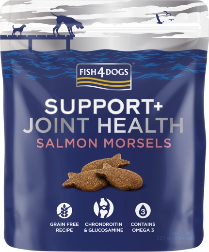 Fish4Dogs priboljški za pse Support+ zdravi sklepi z lososom 225 g