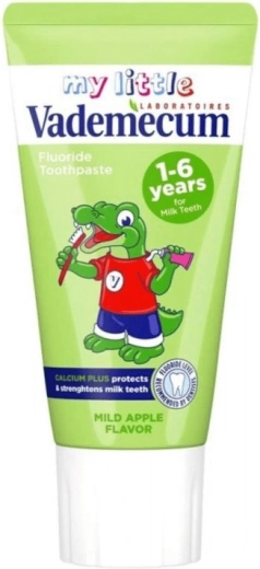 Vademecum Junior jabolko otroška zobna pasta 0–6 let 50 ml
