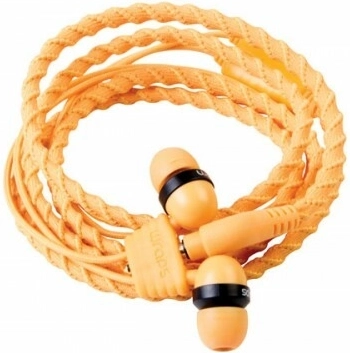 Wraps Talk Sunrise oranžna ušesna slušalka z mikrofonom