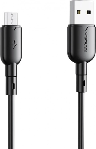 USB A na Micro USB kabel Vipfan X11 črn 1 m