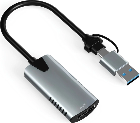 Kartica za zajem videa HDMI Renew Force 2v1 (USB-A/USB-C) – 1 kos