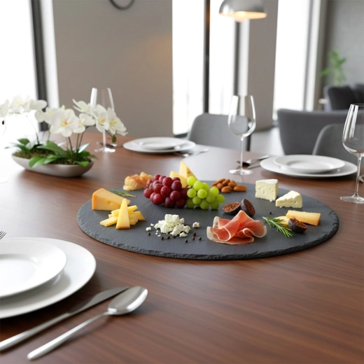 Stilska predstavitev na naravnem skrilavcu