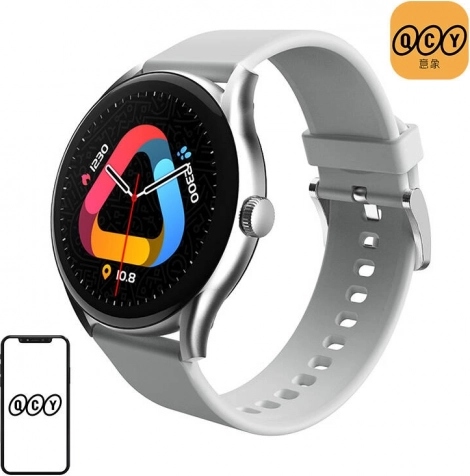 pametna ura qcy watch gt siva