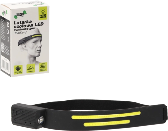 Dvorežimska LED čelna svetilka