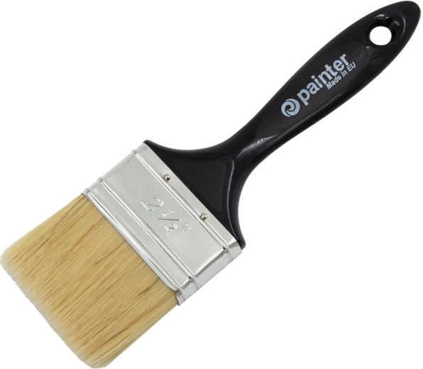 Ploski slikarski čopič 2,5″ s plastičnim ročajem