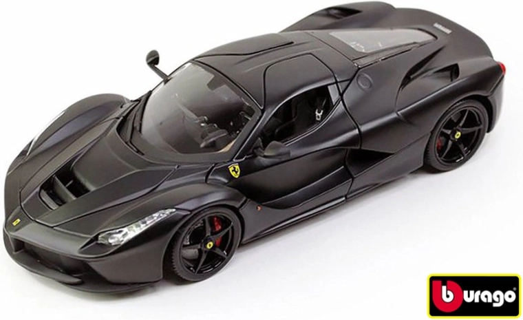 Bburago Ferrari LaFerrari mat črna 1:18