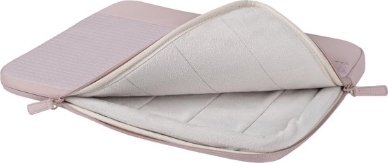 Soft interior and secure zipper