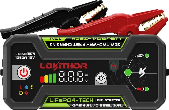 Zaganjalnik LOKITHOR J1350 Pro 25,6 Wh