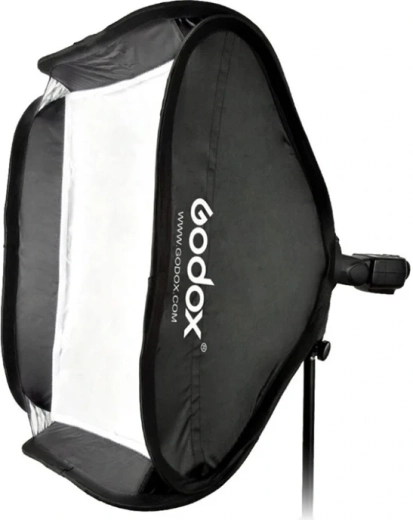 Godox zložljivi softbox 80 × 80 cm z nosilcem S in bajonetom Bowens