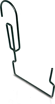 Kovinski nosilec za korita 23 cm črn