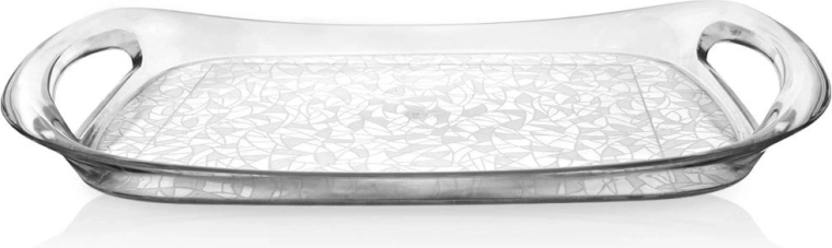 Charisma Plastic Serving Tray with Handles 46.5 × 30 cm