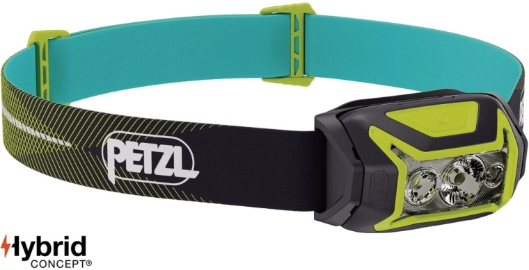 Petzl Actik Core naglavna svetilka, zelena