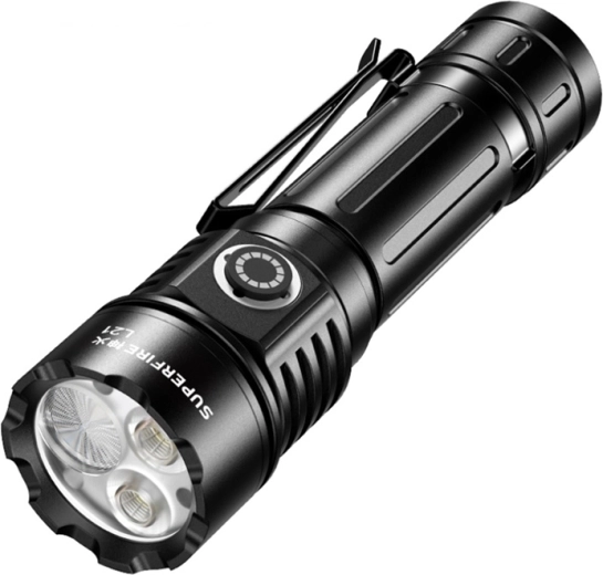 Superfire L21 kompaktna LED svetilka 1350 lm USB-C