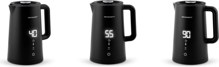 Natančna nastavitev temperature z LED-zaslonom