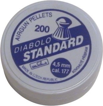 Svinčeno utež za ribe diabolo 4,5 mm – pakiranje 200 kos