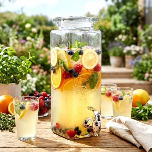 Široko grlo za enostavno polnjenje in čiščenje