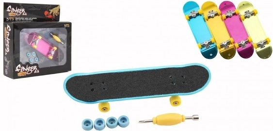 Prstni skejtbord s pripomočki 9 cm