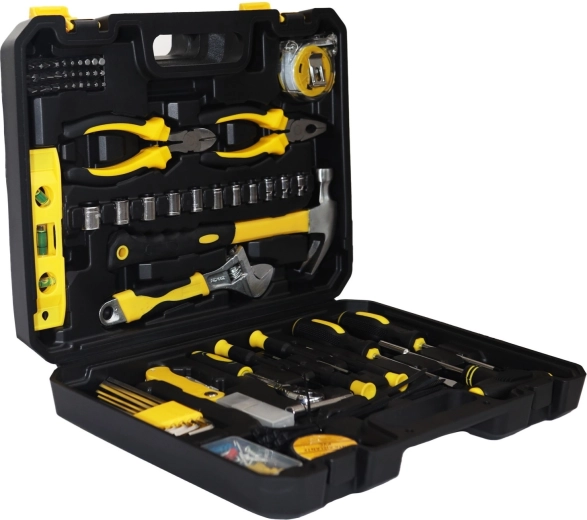 Neat storage in a sturdy case