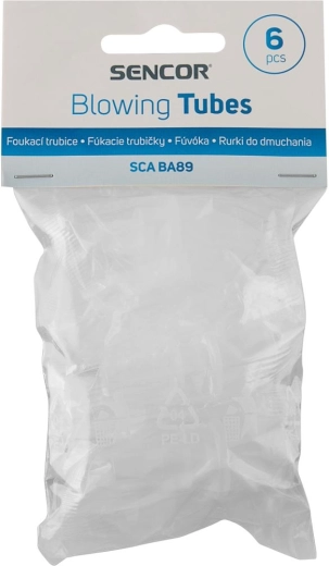 Replacement Tubes for Sencor Breathalyzers - 6 Pieces