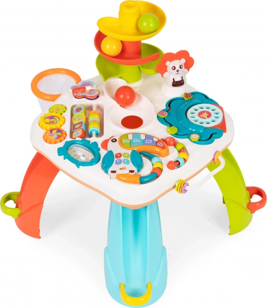 Many activity elements for little hands