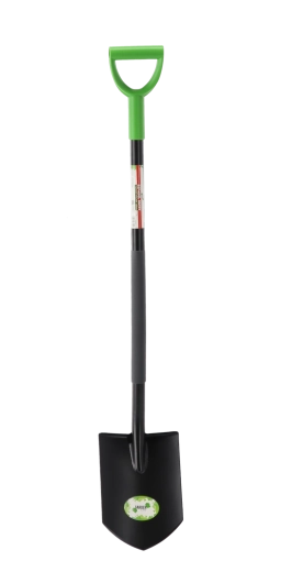 Ostra vrtna lopata z močnim jeklenim nakladalom 120 cm