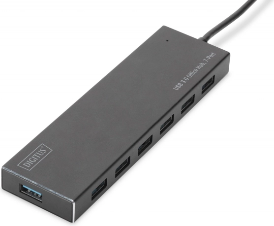 USB 3.0 vozlišče 7-portno, aluminijasto