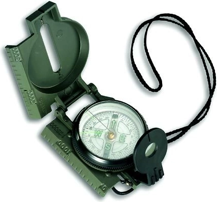 Turistični kompas TFA, olivno zelen